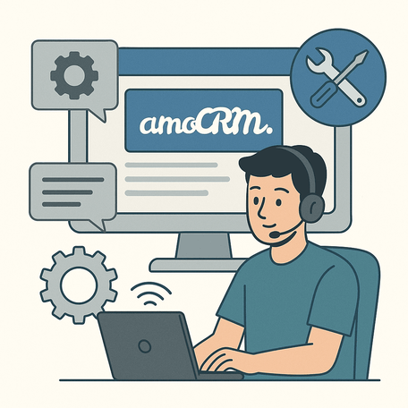 Сопровождение amoCRM